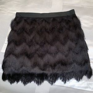 COPY - Bcbg fringe skirt